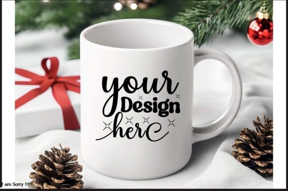 Christmas Mug Mockup Jpg Mockup 253 for Product Mockups and Graphics