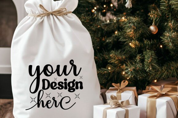 Christmas Santa Sack Mockup Jpg 65 Review