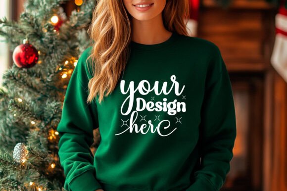 Christmas Sweater Mockup 101: A Graphic Design Asset for Product Mockups