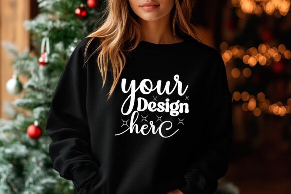 Christmas Sweater Mockup 41: A Graphic Design Asset for Product Mockups