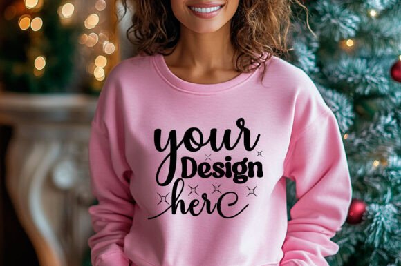 Christmas Sweater Mockup 60 for Product Mockups and Graphics
