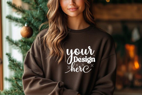 Christmas Sweater Mockup 63 for Product Mockups and Graphics