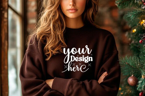 Christmas Sweater Mockup 64 for Product Mockups and Graphics