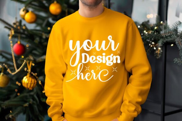 Gildan 18000 Christmas Men Mockup 160 - A Graphic Product Mockup Review
