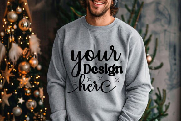 Gildan 18000 Christmas Men Mockup 73 Review